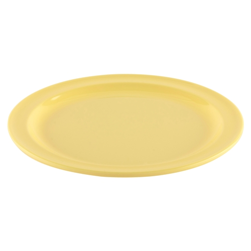 GET DP-509-Y Supermel Yellow Melamine 9" dia. Dinner Plate - 2 Doz