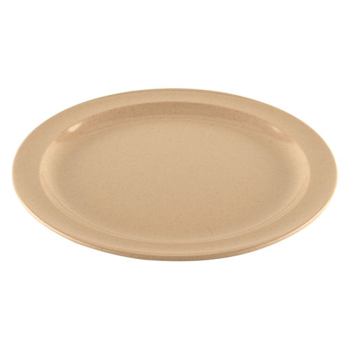 GET DP-510-S Supermel Sandstone Melamine 10.25" dia. Dinner Plate - 2 Doz