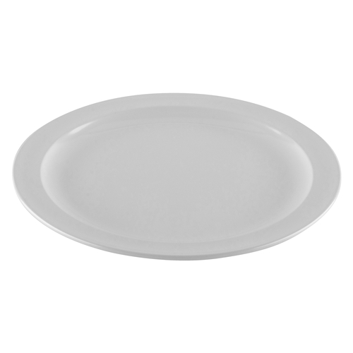 GET DP-510-W Supermel White Melamine 10.25" dia. Dinner Plate - 2 Doz