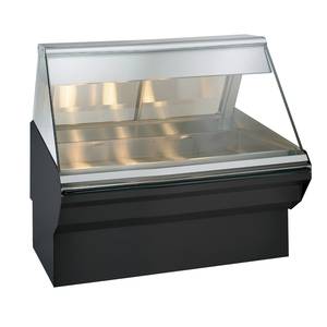 Alto-Shaam EC2SYS-48-SS Halo Heat 48" Heated Display Case System - Stainless