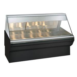 Alto-Shaam EC2SYS-72/P-SS Halo Heat 72" Heated Display Case System - Stainless