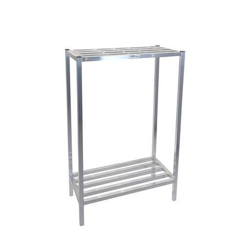 Channel Manufacturing ED2042-2 42"x20"Welded Aluminum Dunnage Shelving Unit w/ 52.5"Spacing