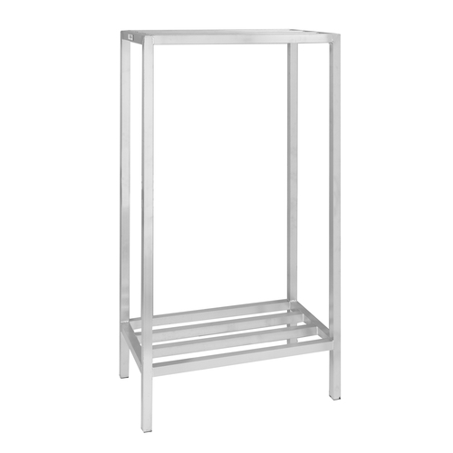 Channel Manufacturing ED2048-2 48"x20"Welded Aluminum Dunnage Shelving Unit w/ 52.5"Spacing