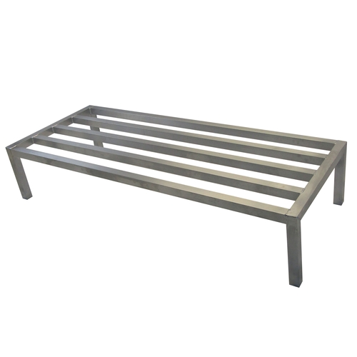 Channel Manufacturing ED2460 60" x 24" x 12" Aluminum C-Channel Dunnage Rack