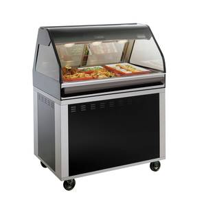 Alto-Shaam EU2SYS-48/P-SS 48" Hot Deli Cook/Hold/Display System - Stainless