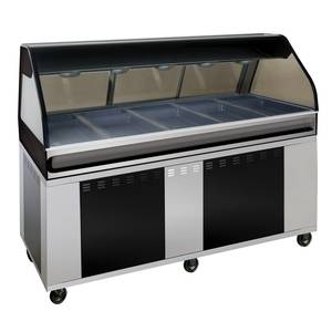 Alto-Shaam EU2SYS-72-SS 72" Hot Deli Cook/Hold/Display System - Stainless