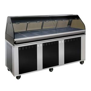 Alto-Shaam EU2SYS-96/PL-SS 96" Hot Deli Cook/Hold/Display System - Stainless