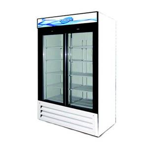 Fogel VR-45-SD-HC 51" Two-Section Reach-In Refrigerator 45 Cubic Feet Capacity