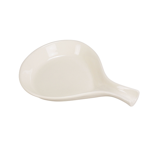 Yanco China FP-12 Accessories White Porcelain 12 oz. Fry Pan Server - 1 Doz