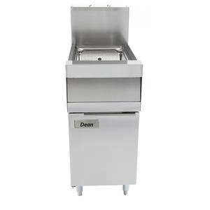 Frymaster 20MC 20" W Free Standing Fryer Match Spreader Cabinet