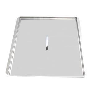 Frymaster 1062897 18" W x 18-1/2" D Stainless Steel Frypot Cover