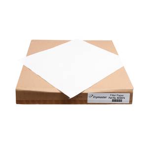 Frymaster 8030074 Box of 100 Sheets of Filter Magic Paper