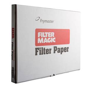 Frymaster 8030170 Box of 100 Sheets 19-1/2" x 27-1/2" Filter Paper