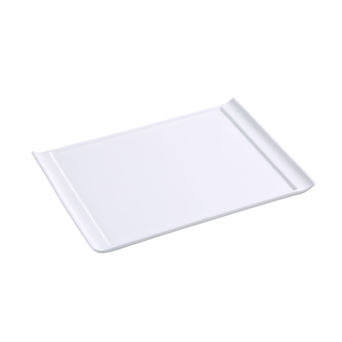 Yanco China FU-1313 Fuji Bone White Porcelain 13" x 9" Rectangular Display Plate