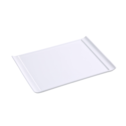 Yanco China FU-1315 Fuji Bone White Porcelain 15.75" x 11"Display Plate - 6 Each