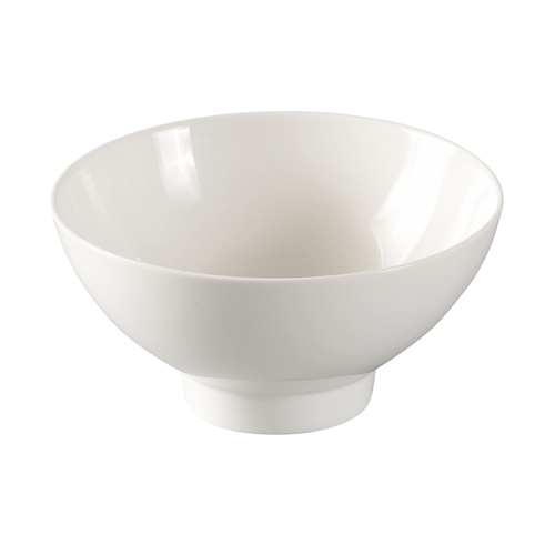 Yanco China FU-804 Fuji Bone White Porcelain 5 oz. 4" dia. Bowl - 3 Doz