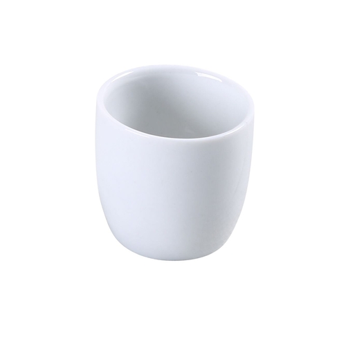 Yanco China FU-902 Fuji Bone White Porcelain 1.5 oz. Wine Cup - 6 Doz