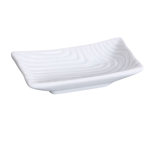 Yanco China FU-903 Fuji Bone White Porcelain 1.5 oz. Sauce Dish - 4 Doz