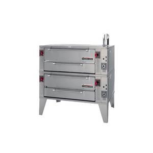 Garland GPD-60-2 75" Double Deck Gas Pizza Oven 
