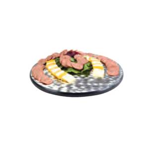 Lakeside 2429 22" Diameter Stainless Steel Display Tray w/ Rubber Feet
