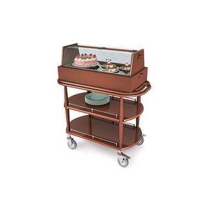 Lakeside 70355 21-5/8"Dx43-3/8"Wx47-1/4"H Spice Pastry Cart