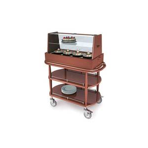 Lakeside 70358 21-5/8"Dx43-3/8"Wx53-1/2"H Spice Pastry Cart