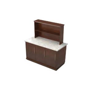 Lakeside 79856 30"Dx96"Wx66"H Portable Wooden Back Bar
