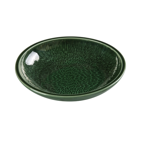 Yanco China GG-610 Green Gem Porcelain 30 oz. Deep Salad Bowl - 1 Doz