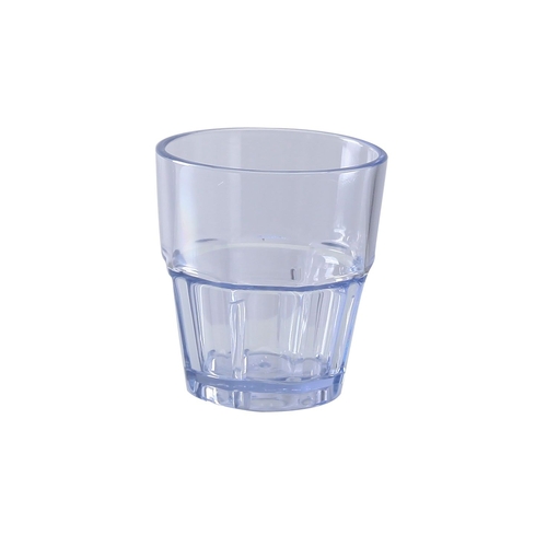 Yanco China HA-005 Hawaii Clear Plastic 5.5 oz. Rocks Glass - 6 Doz