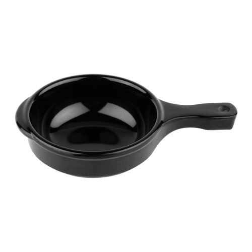 GET HSB-112-BK Black Elegance Melamine 12 oz. 5.25" dia. Soup Bowl - 2 Doz
