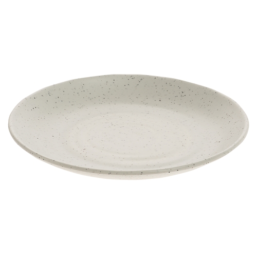 GET INF100 Infuse Natural Stone Melamine 10" dia. Plate - 1 Doz