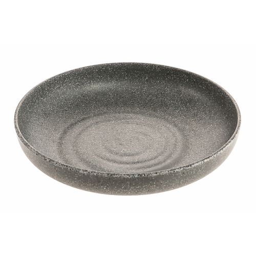 GET INF209 Infuse Stone Grey Melamine 24 oz. 7.7" dia. Bowl - 2 Doz