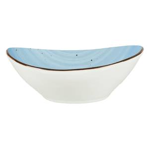 International Tableware, Inc RT-15-IC Rotana Iceburg 3-1/2 oz Ceramic Oval Bowl