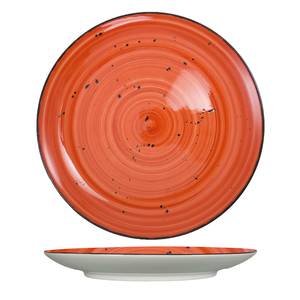 International Tableware, Inc RT-8-RU Rotana Ruby 9" Diameter Ceramic Plate