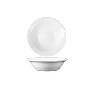 International Tableware, Inc AM-11 Amsterdam Bright White 3-1/2 oz Porcelain Fruit Bowl