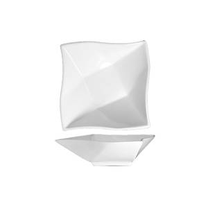 International Tableware, Inc AS-45 Aspekt Bright White 76 oz Porcelain Sqaure Bowl
