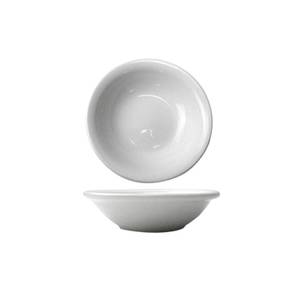 International Tableware, Inc BR-11 Brighton European White 4-3/4 oz Porcelain Fruit Bowl