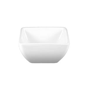 International Tableware, Inc FA-3 Bright White 14-1/2 oz Porcelain Square Bowl
