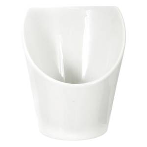 International Tableware, Inc AP-5 Bright White 5" Diameter Porcelain Appetizer Cup