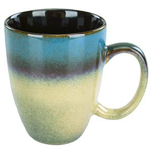 International Tableware, Inc 4415-147 Sioux Falls Blue/ Tan 15 oz Ceramic Endeavor Cup