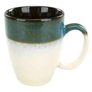 International Tableware, Inc 4415-159 Sioux Falls Blue/White 15 oz Ceramic Endeavor Cup