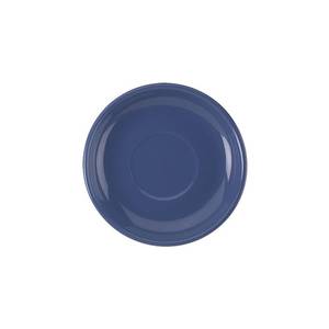 International Tableware, Inc 822-06S Cancun Light Blue 6-1/8" Ceramic Latte Saucer