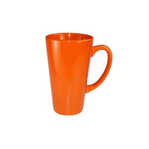 International Tableware, Inc 867-210 Cancun Orange 16 oz Ceramic Funnel Cup