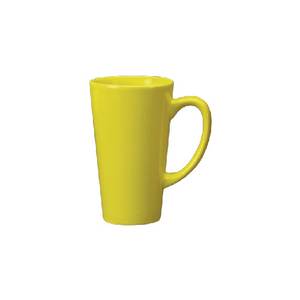 International Tableware, Inc 867-242 Cancun Yellow 16 oz Ceramic Funnel Cup