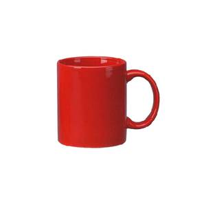 International Tableware, Inc 87168-2194 Cancun Crimson Red 11 oz Ceramic Mug