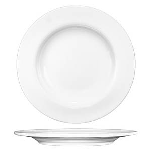 International Tableware, Inc BL-16 Bristol Bright White 10-1/2" Diameter Porcelain Plate