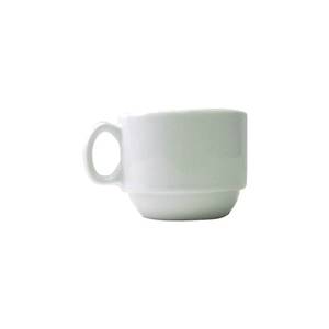 International Tableware, Inc BL-23 Bristol Bright White 9 oz Porcelain Cup