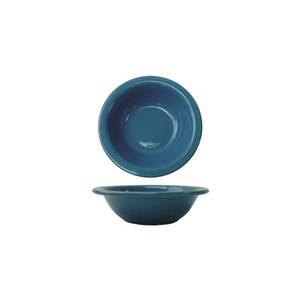 International Tableware, Inc CA-10-LB Cancun Light Blue 13 oz Ceramic Grapefruit Bowl