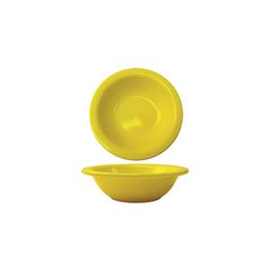 International Tableware, Inc CA-10-Y Cancun Yellow 13 oz Ceramic Grapefruit Bowl