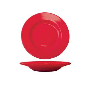 International Tableware, Inc CA-120-CR Cancun Crimson Red 20 oz Ceramic Round Pasta Bowl